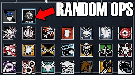 r6 random operator generator It's normal, they added this feature some time ago, now instead of a random character you get the character you play better